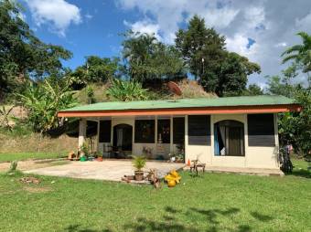 Venta de hermosa y amplia propiedad con 2 casas en Pejibaye de Cartago. #21-462
