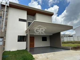Global Realty- Casa nueva en Condominio, ubicada en Concepción de Tres Ríos 