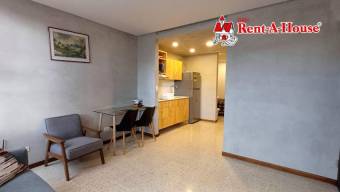 Se alquila apartamento amoblado en Carmen San José 25-710