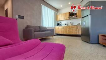 Se alquila apartamento amoblado en Carmen San José 25-708