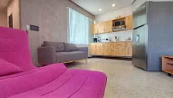 Se alquila apartamento amoblado en Carmen San José 25-708