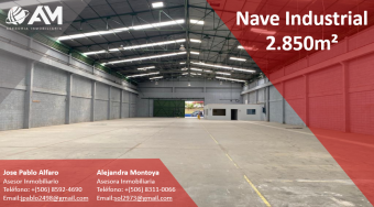 BODEGA EN PAVAS 2.850m