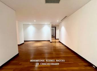 Escazu condo lujo en alquiler Condominio Monteplata $5.000 /380 mts., super vista!