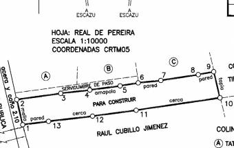 Lote Comercial en Escazú Cerca de Multiplaza 1029m2