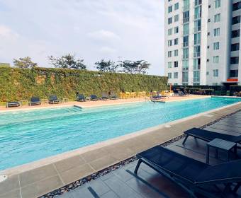 Apartment for sale in Condominio Bambú 106, Lagunilla de Heredia. Bank-owned property.