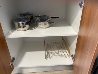 Se alquila apartamento amoblado en condominio de Catedral San José 26-889