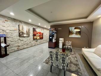 Se alquila apartamento amoblado en condominio de Catedral San José 26-889