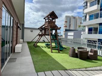 Se alquila apartamento amoblado en condominio de Catedral San José 26-889