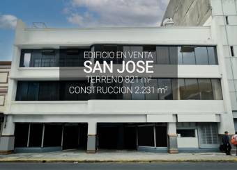 Se vende espacioso edificio en Carmen de San José 25-504, $ 1,850,000, 26, San José, San José