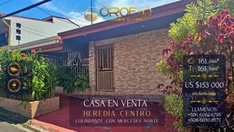 PROPIEDAD CON USO MIXTO IDEAL PARA NEGOCIO U HOGAR HEREDIA CENTRO #40101vcmc